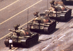 Homme De Tiananmen Tank Man