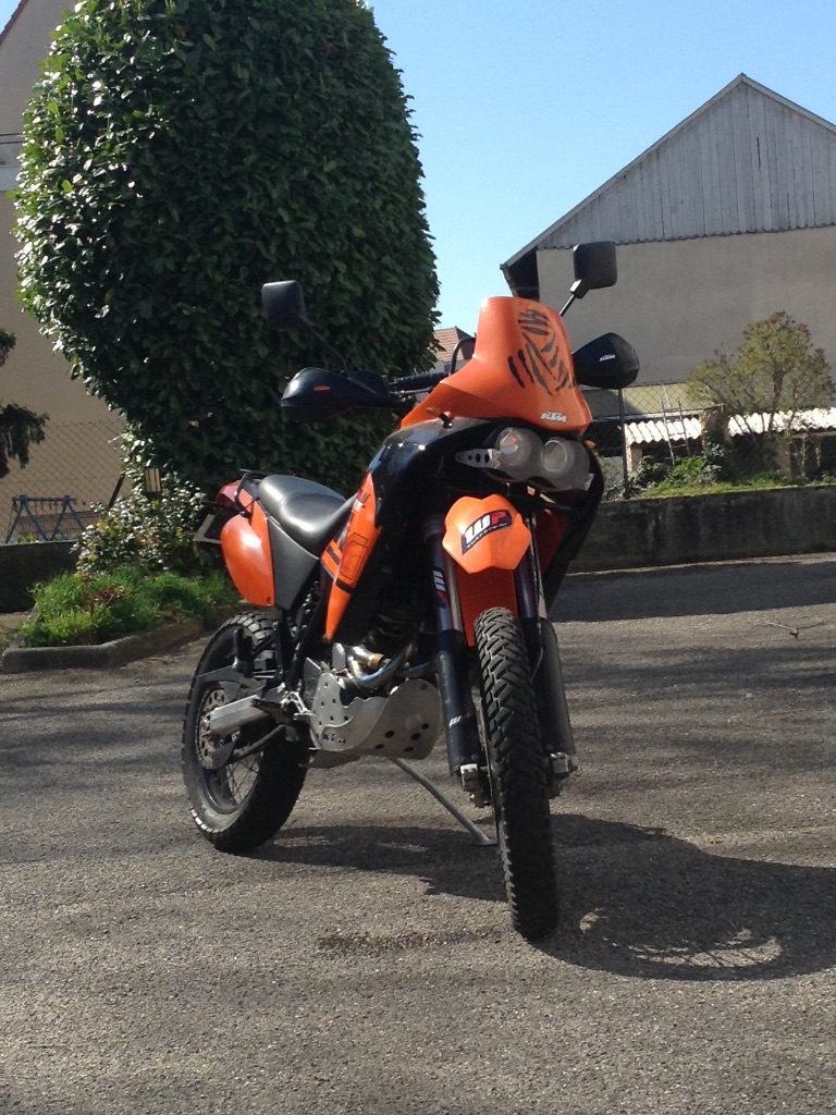 Mes motos un peu orange